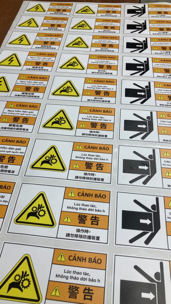 客製PVC防水貼紙+割型-A3尺寸/張：圖片 2